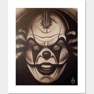 Evil Clown Posters and Art